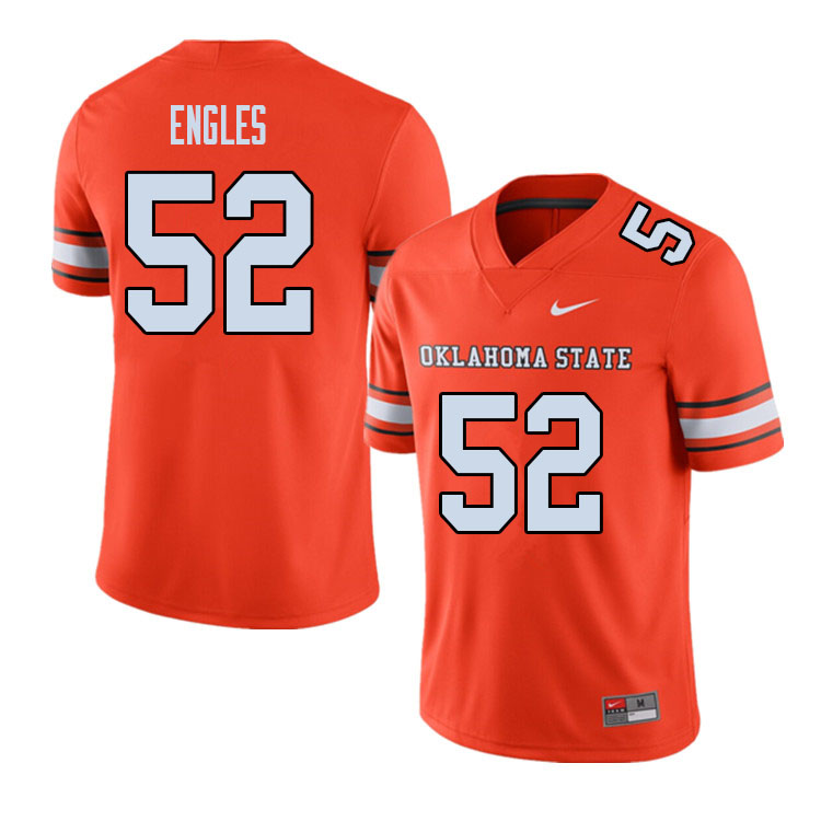 Men #52 Nathan Engles Oklahoma State Cowboys College Football Jerseys Sale-Alternate - Click Image to Close